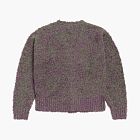 Stussy Textured Cardigan Purple/Green