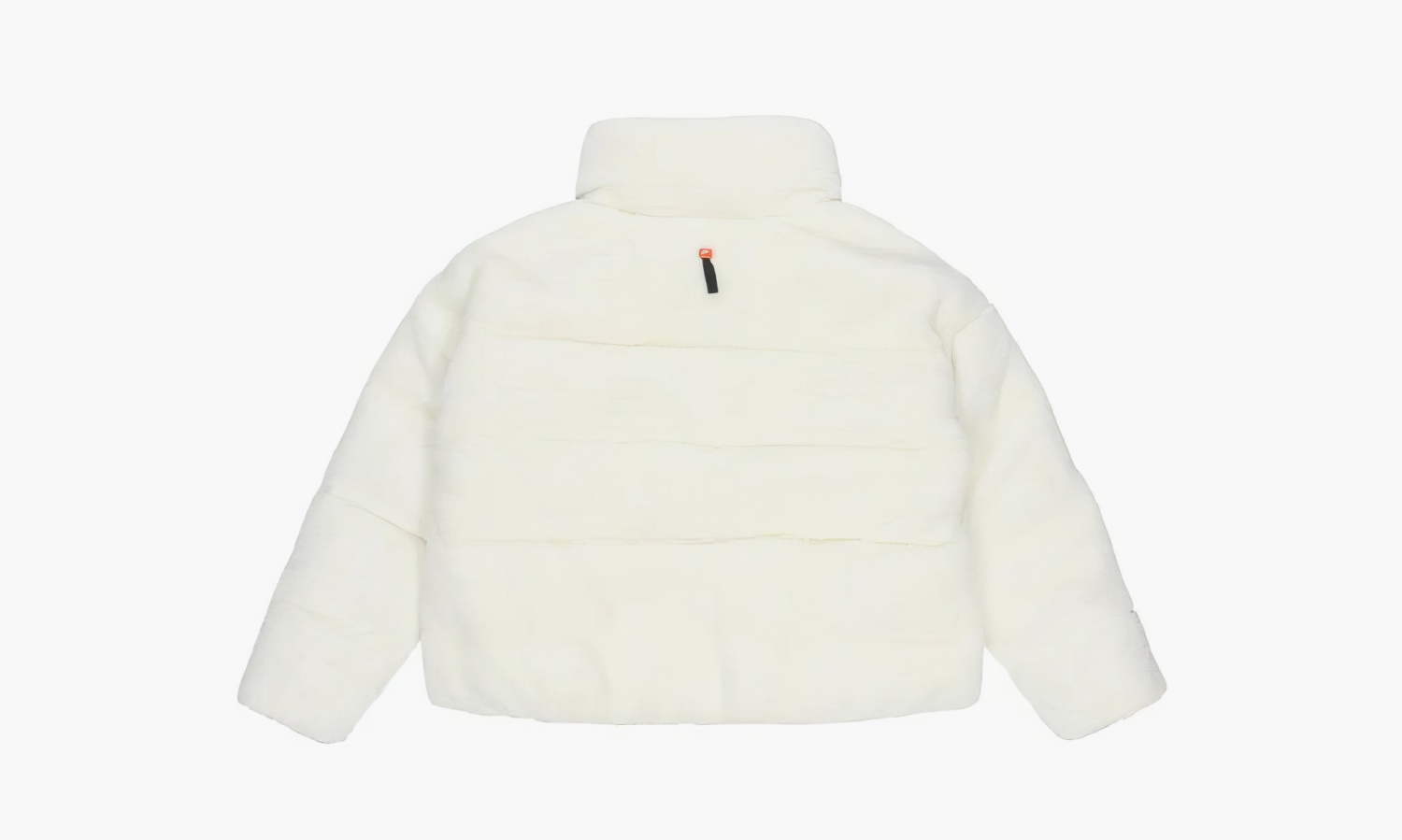 Nike Short Faux Fur Jacket "White" 