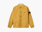 Stone Island Double-Coated Cotton Ripstop Overshirt Mustard
