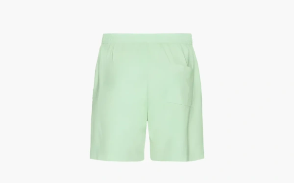 Sporty & Rich Logo-print Elasticated-waist Shorts Green 