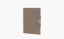 HERMES Togo Calfskin Storage Bag Unisex "Brown" 