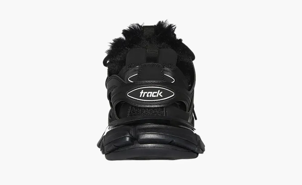 Balenciaga Track Sneaker Faux Fur Black