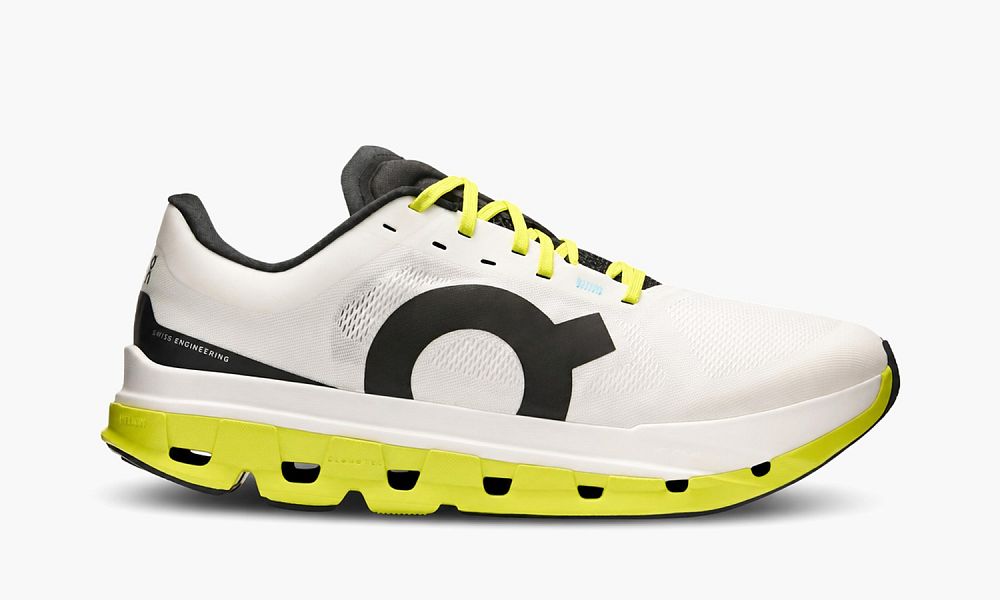 On Cloudflow 5 White Lime