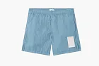 Stone Island Micro Brushed Nylon-TC Shorts Dust Blue