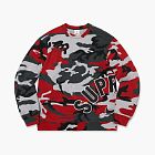 Supreme x Nike Arc Crewneck Red Camo