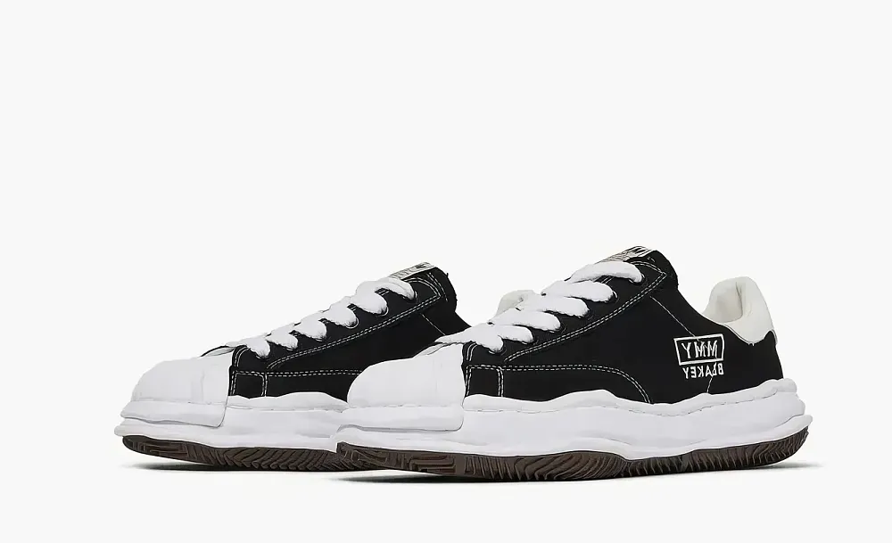 Maison Mihara Yasuhiro Blakey OG Sole Canvas Low Black White