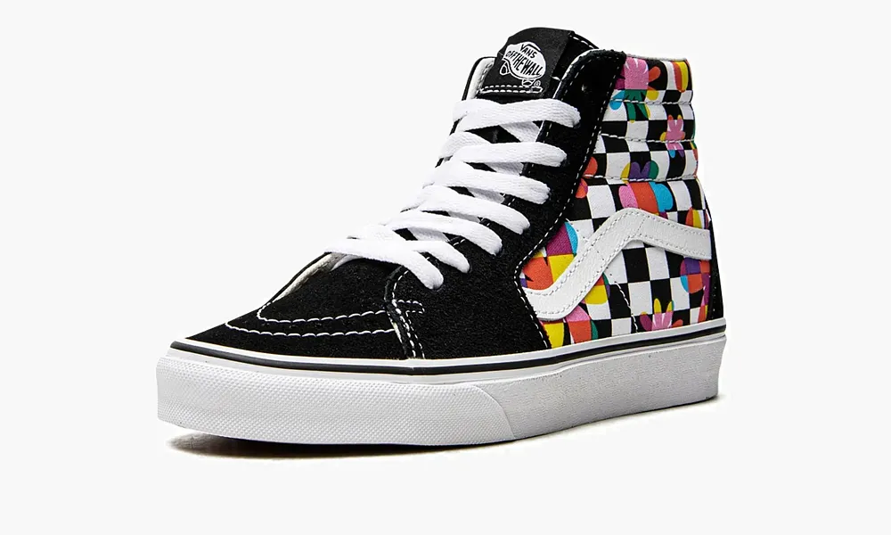 Vans Sk8-hi Floral Checkerboard