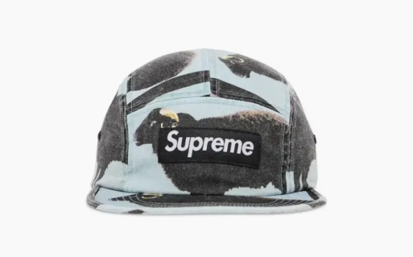 Supreme x Damien Hirst Camp Cap Black  Supreme x Damien Hirst Camp Cap Black