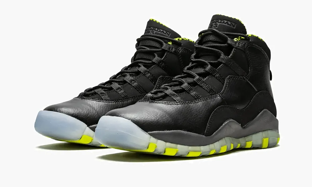 Air Jordan 10 Retro GS Venom Green