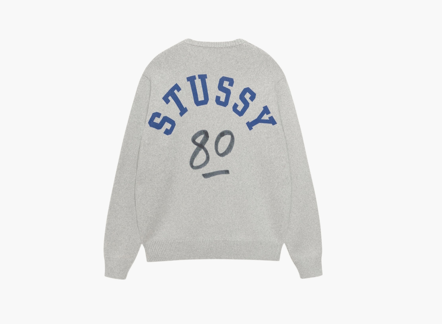 Stussy Handwritten Sweater  "Heather Grey" 