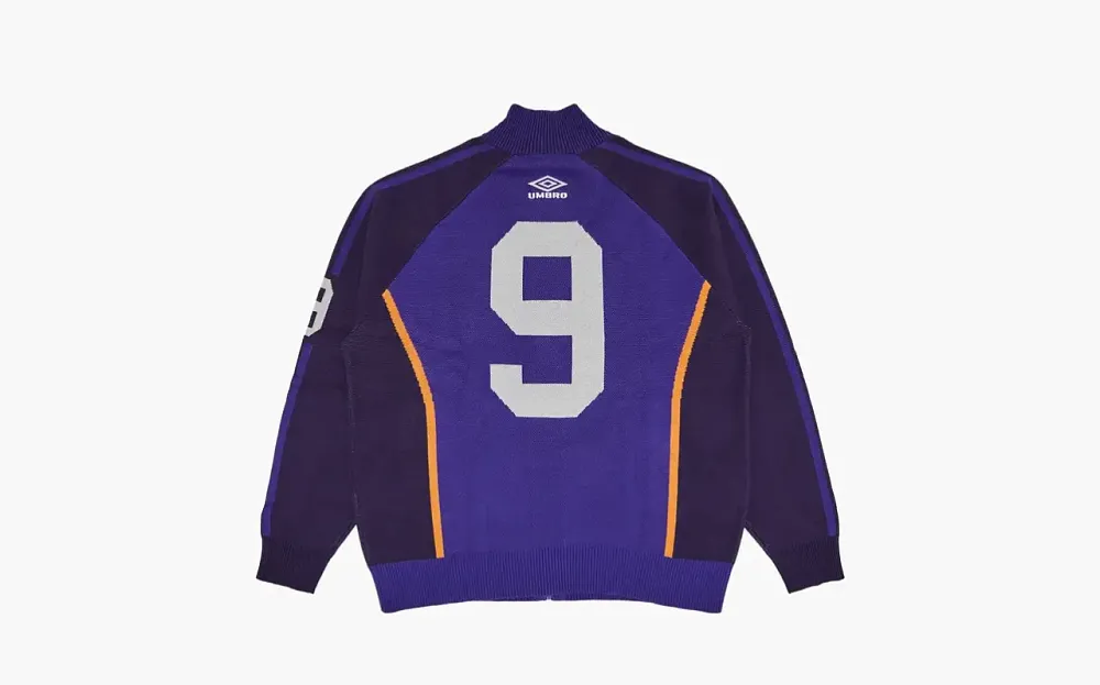 Supreme x Umbro Zip Up Sweater Purple