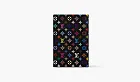 Louis Vuitton x Takashi Murakami Passport Cover Monogram Canvas Multicolore Noir