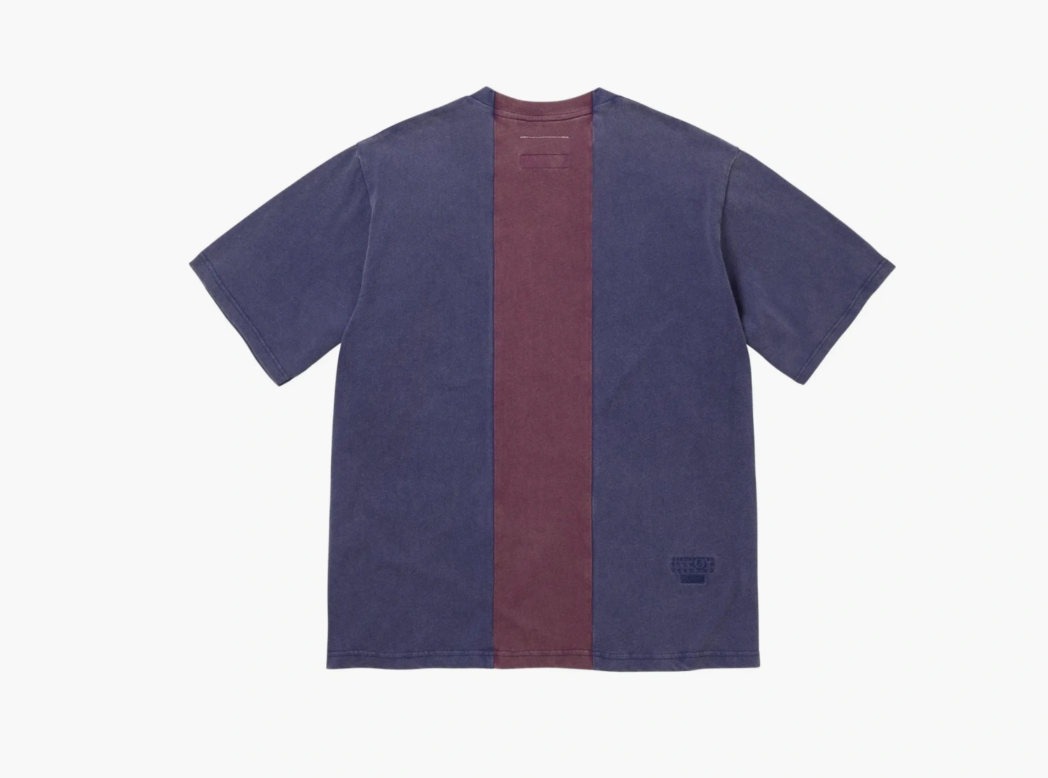 Supreme x MM6 Maison Margiela Split Short-Sleeve Top Navy 