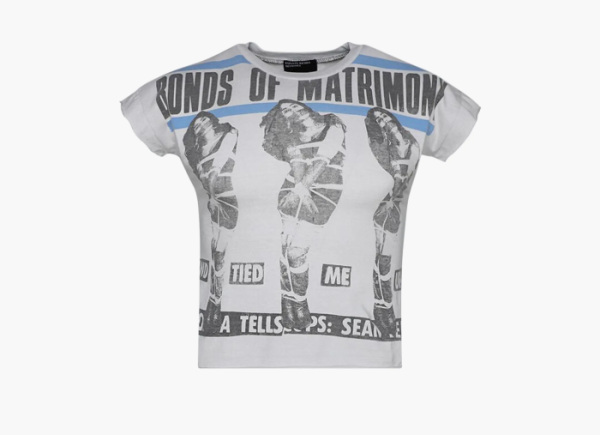 Enfants Riches Déprimés Bonds Of Matrimony Baby Tee Faded White 