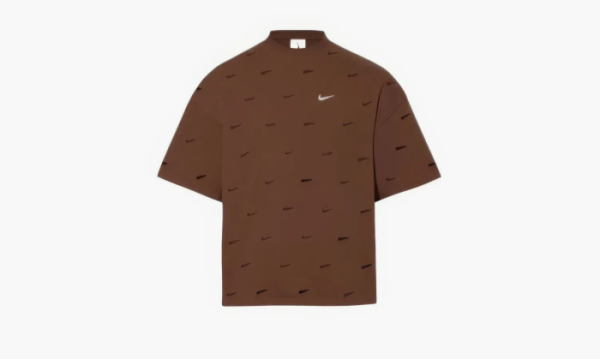 Nike Jacquemus X Le Swoosh T-shirt Brown 