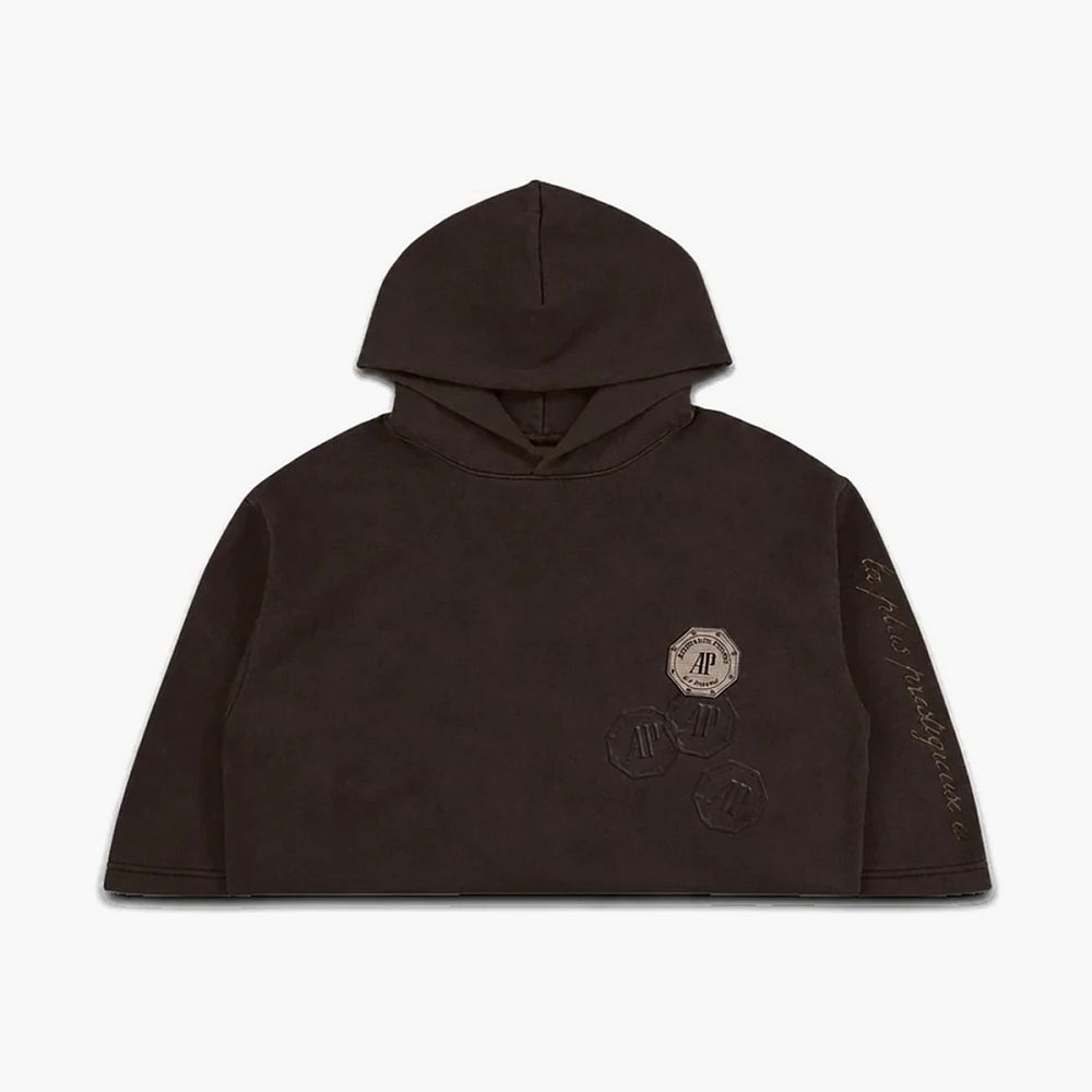 Travis Scott x Audemars Piguet Emblem Hoodie Dark Brown