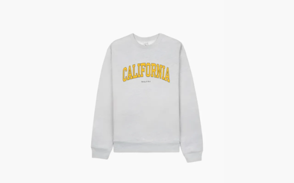 Sporty & Rich Sweaters Unisex Gray  Sporty & Rich Sweaters Unisex Gray