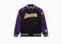 Mitchell & Ness x Los Angeles Lakers Lightweight Satin Jacket Purple 