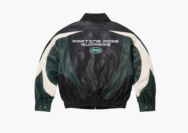 Supreme x Martine Rose Leather Jacket Black 