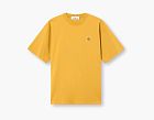 Stone Island Combed Organic Cotton Jersey Mostaza