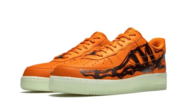 Nike Air Force 1 Low Orange Skeleton 