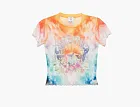 Casablanca printed mesh T-Shirt MultiColor