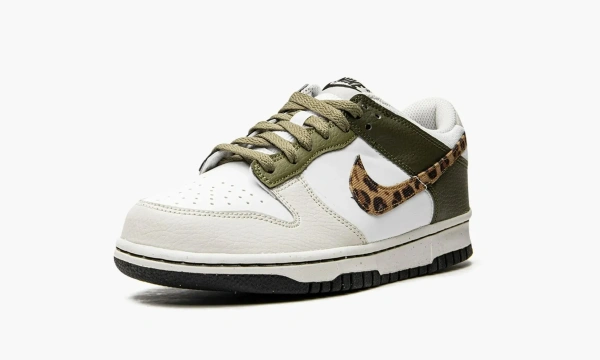 Nike Dunk Low GS Animal Instinct / Olive Leopard 