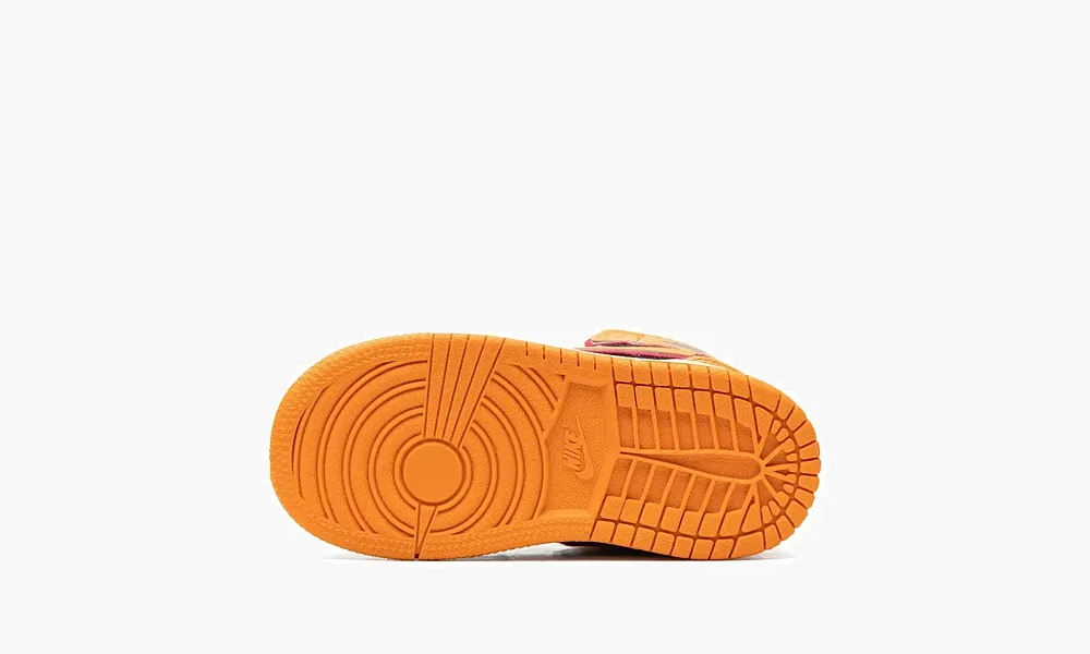 Air Jordan 1 Mid TD Vivid Orange