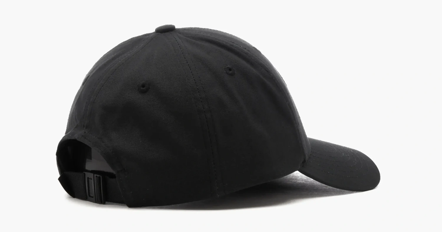 Stone Island Logo Print Cap Black 