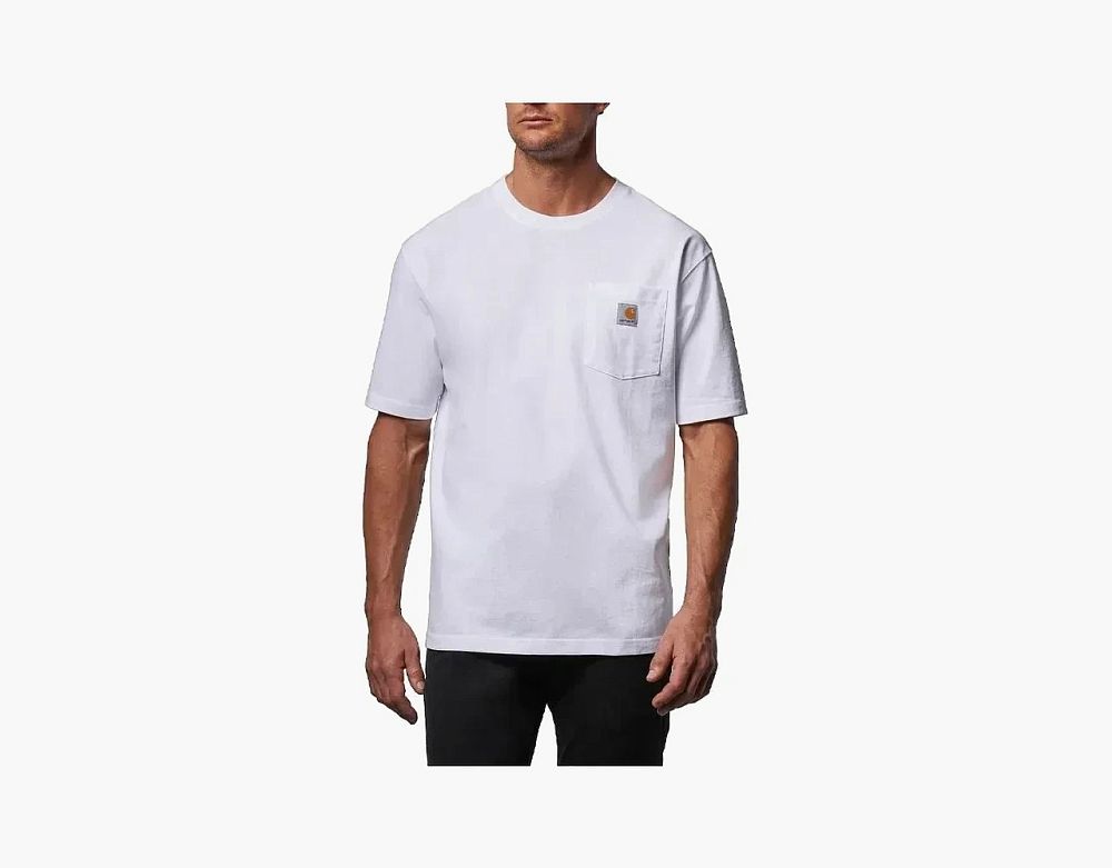 Carhartt K87 Heavyweight Pocket T-Shirt White