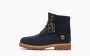 Timberland C.F. Stead Indigo Suede Heritage 6 Inch Boot Dark Blue 