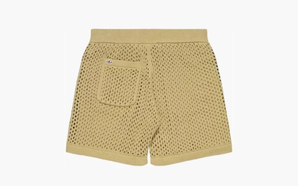 Adidas x Edison Chen Crochet Shorts Brown 