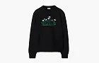 Burberry Daisy Logo Cotton Sweatshirt  Black