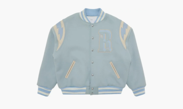 RHUDE Lighting Varsity Jacket Mint 