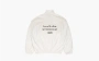 Acne Studios Logo Zipper Jacket Dusty White 