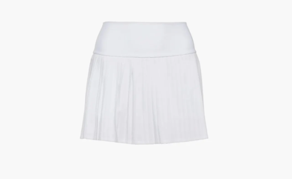 Alo Yoga Grand Slam Tennis Skirt White 