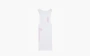 Chrome Hearts T Bar Rib Tank White/Pink 