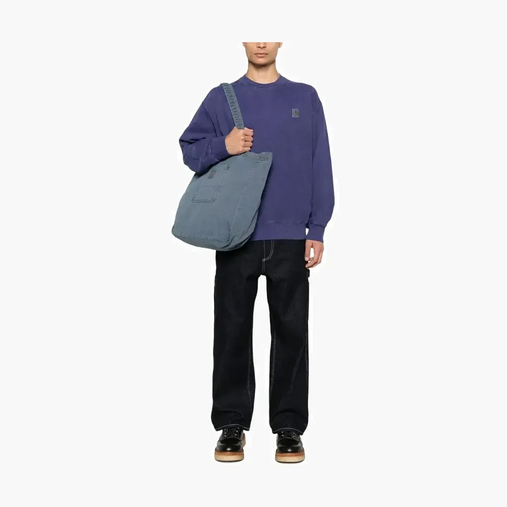 Carhartt WIP Nelson Washed Sweatshirt Purple