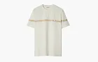 Burberry Striped Cotton T-shirt  Ice
