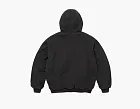 Supreme Reflective Arc Hooded Work Jacket Black