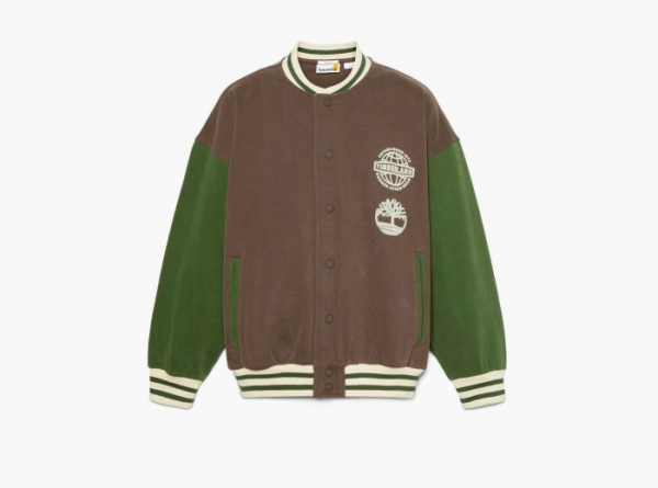 Timberland Varsity Bomber Chocolate Brown 