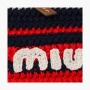 Miu Miu Knitted Micro Bag With Logo 