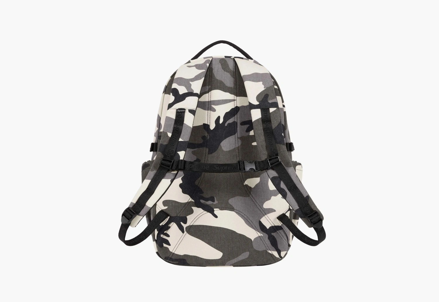 Supreme Logo Backpack (SS25) Snow Camo 