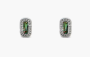 Marc Jacobs The J Marc Luxe Abalone Earrings Silver 