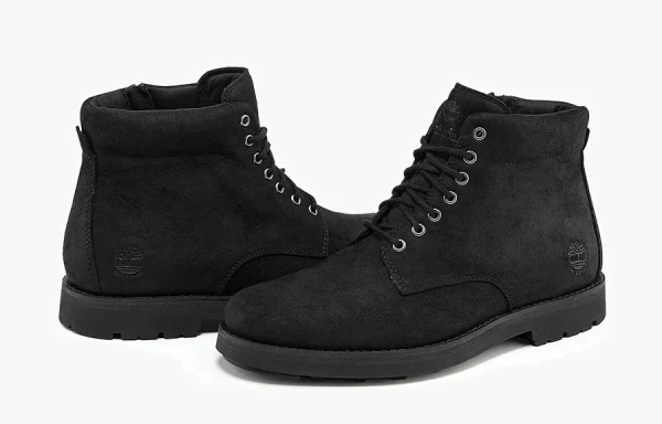 Timberland Alden Brook Side Zip Boots Black Full Grain 