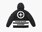 Supreme x Stone Island Reversible Down Puffer Jacket Black
