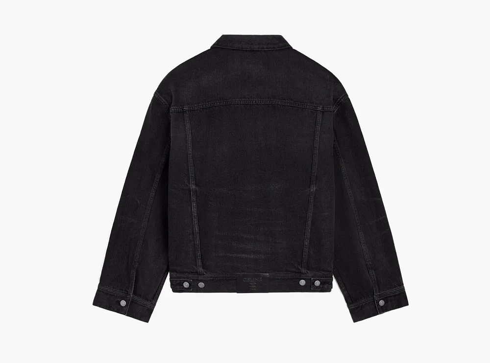 Celine Trucker Jacket Black