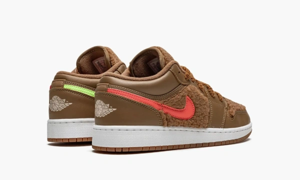 Air Jordan 1 Low Utility GS Teddy Bear 