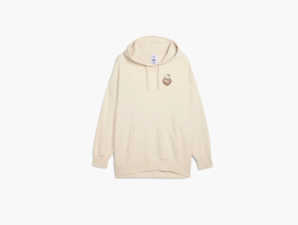 Puma x Hello Kitty and Friends Graphic Oversized Hoodie Women Alpine Snow  Puma x Hello Kitty and Friends Graphic Oversized Hoodie Women Alpine Snow