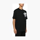 Y-3 Graphic Print Tee Black